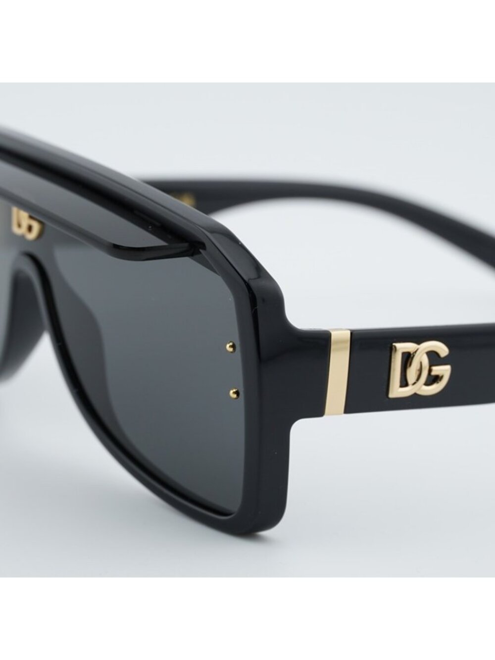 Dolce & Gabbana DG6205 501/87 Sunglasses Black Square Frame, Grey Lenses - Picture 2 of 10